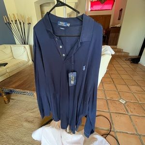 Men’s Classic-Fit Long sleeve Polo Shirt